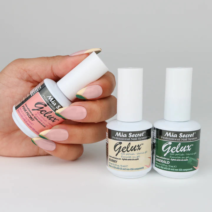 GELUX GEL POLISH EMERALD 1/2 OZ SKU: GP-166