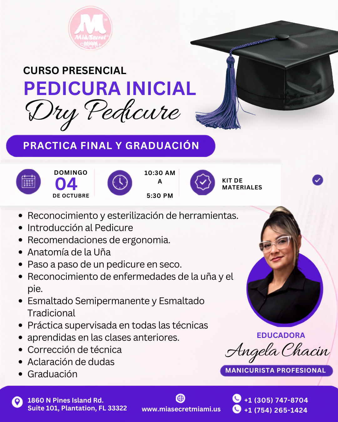 Programa Presencial Manicurista Integral