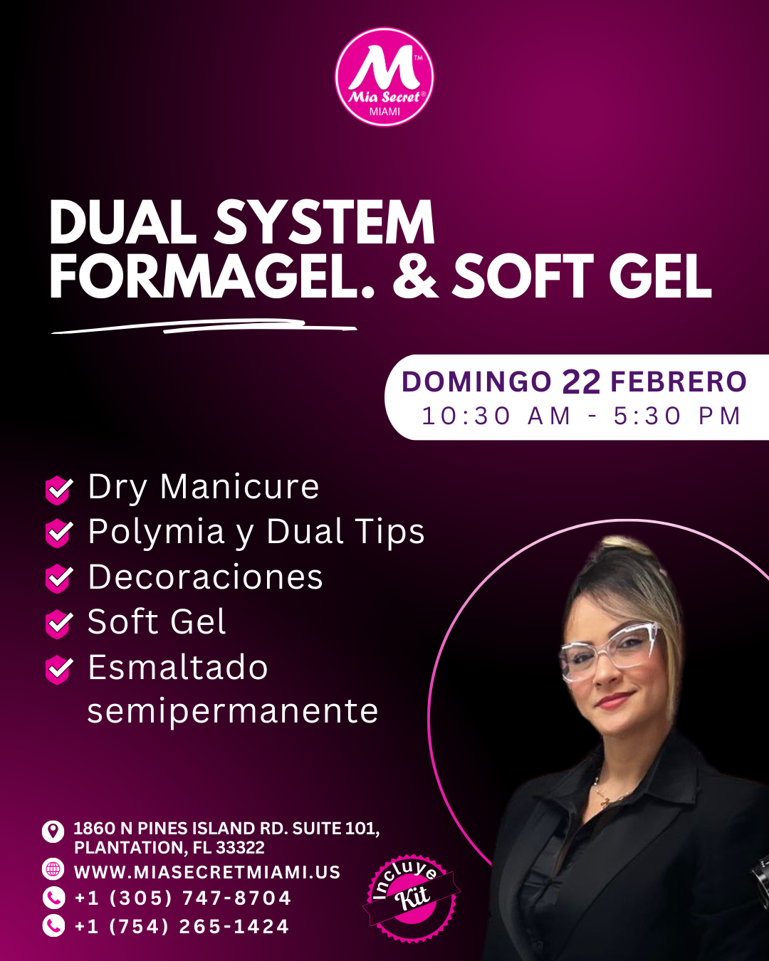RESERVA CURSO PRESENCIAL DUAL SYSTEM Y SOFT GEL