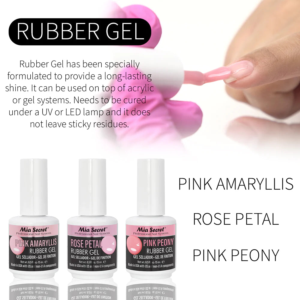 Rubber Gel PINK PEONY SKU: FG-11RT