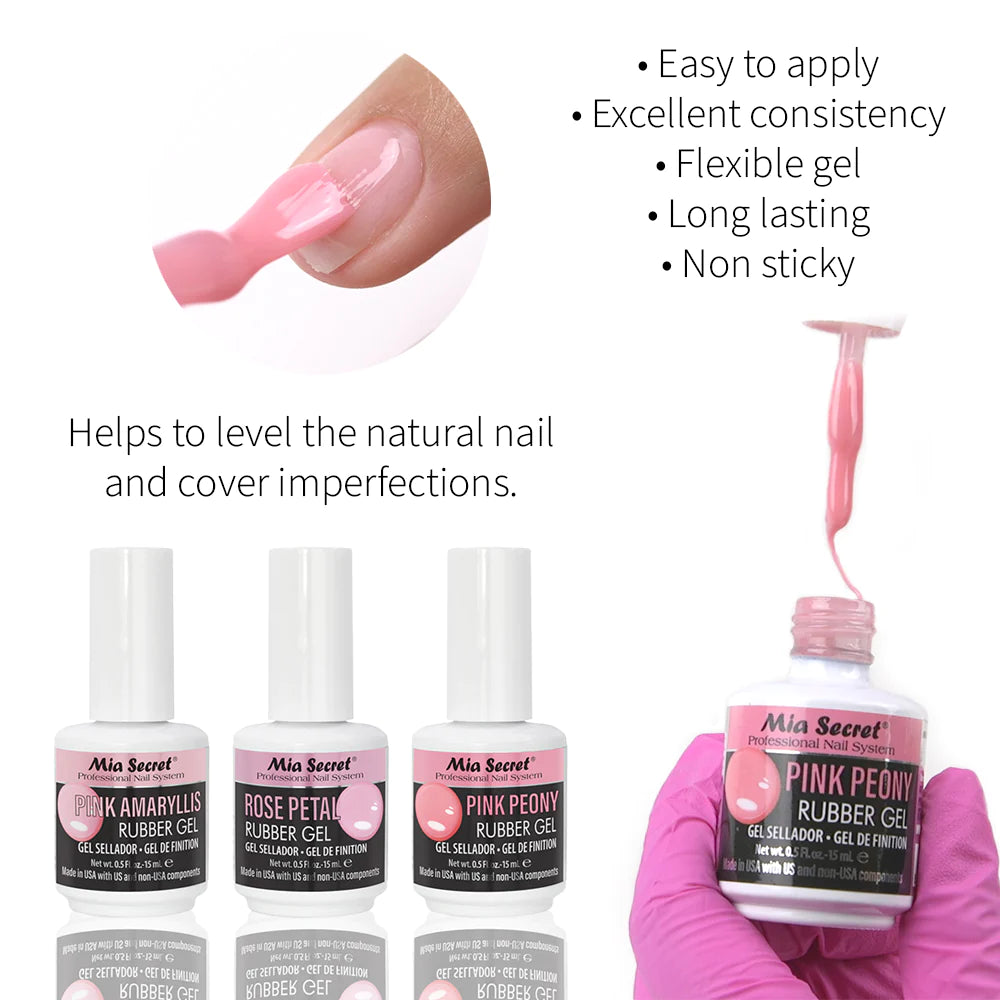 Rubber Gel PINK PEONY SKU: FG-11RT