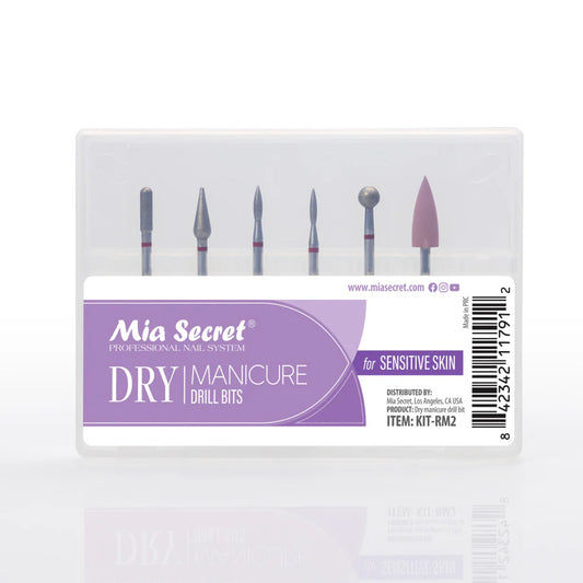 KIT- RM2 Dry  Manicure - Drill Bits - for Sensitive skin