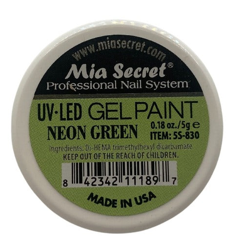 UV-LED NEON GREEN GEL SKU: 5S-830