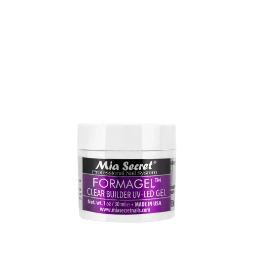 CLEAR BUILDER GEL FOR NAILS 1 OZ - SKU:BG-10