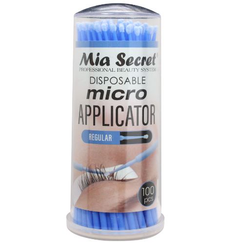 REGULAR MICRO-APPLICATOR FOR EYELASHES 100 PCS SKU: EG-21