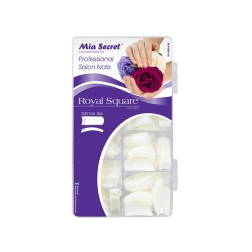 ROYAL SQUARE 500TIP ACRYLIC CASE CLEAR SKU: RL-500A-C