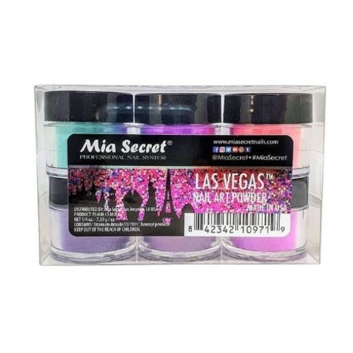 ACRYLIC - ACRILICO POWDER FOR NAILS LAS VEGAS PL400LS-MIX 6