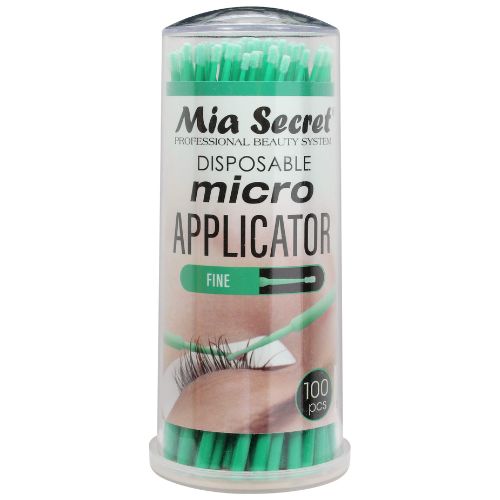 EYELASHES  FINE MICRO-APPLICATOR 100 PCS SKU: EG-20