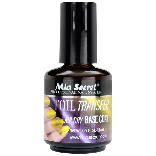 FOIL TRANSFER AIR DRY BASE COAT 0,5 OZ SKU: FOIL-TRANSFER – Mia