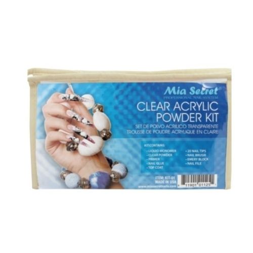 KIT01 ACRYLIC POWDER CLEAR SKU: KIT01
