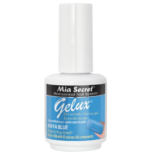 GELUX GEL POLISH MAYA BLUE 1/2 OZ SKU: GP-154