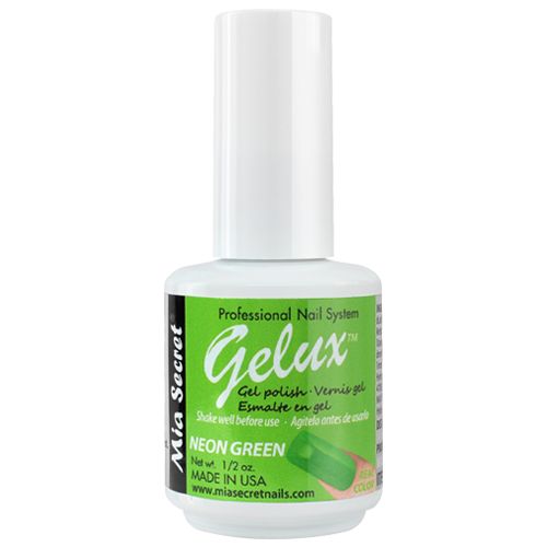 GELUX GEL POLISH NEON GREEN SKU GP-101