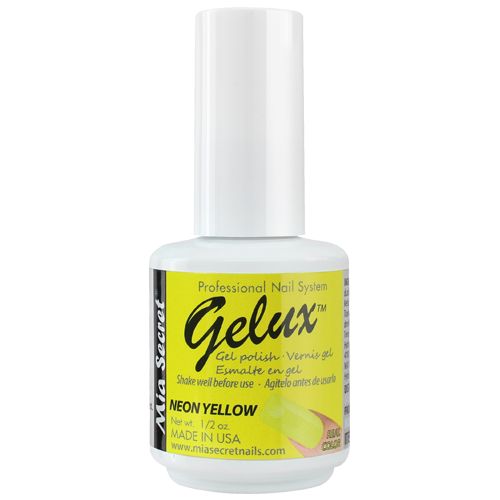 GELUX GEL POLISH NEON YELLOW SKU GP-103
