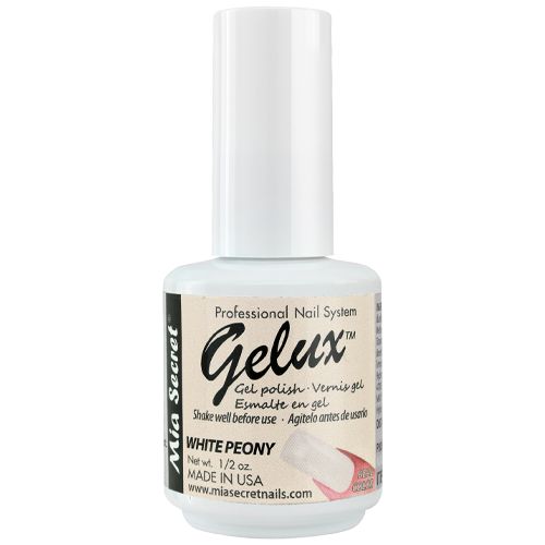 GELUX GEL POLISH WHITE PEONY SKU GP-124