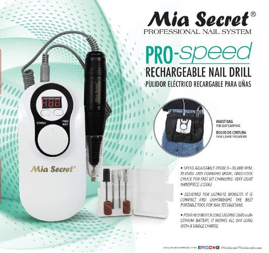 DRILL PRO-SPEED PORTABLE NAIL DRILL SKU: PRO-270