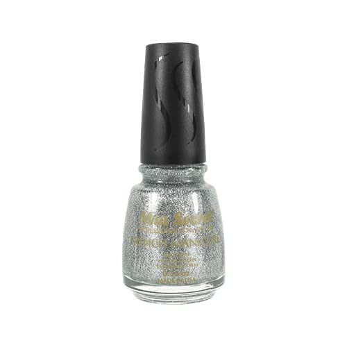 FRENCH MANICURE SILVER STARS SKU FM-128