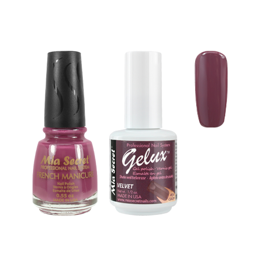 THE MATCH- GELUX & FRENCH -VELVET SKU GF-132