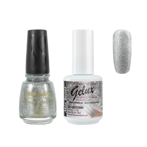 THE MATCH- GELUX & FRENCH -SILVER STARS SKU GF-28