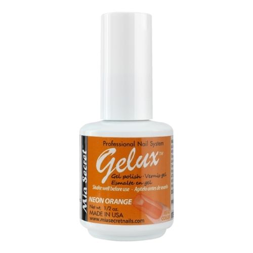 GELUX GEL POLISH NEON ORANGE SKU GP-102