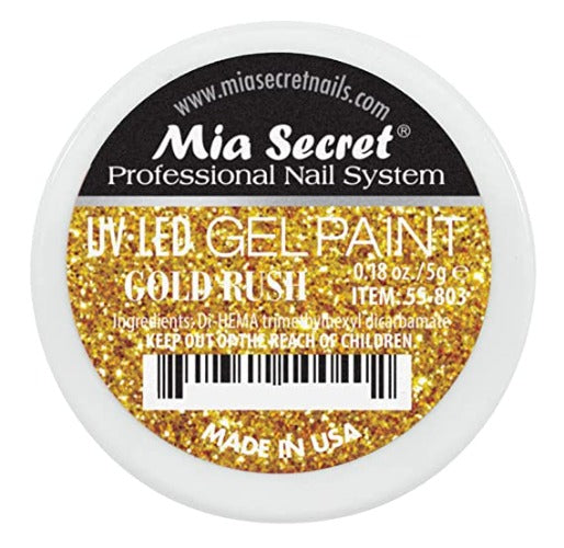UV-LED GOLD RUSH GEL PAINT SKU: 5S-803