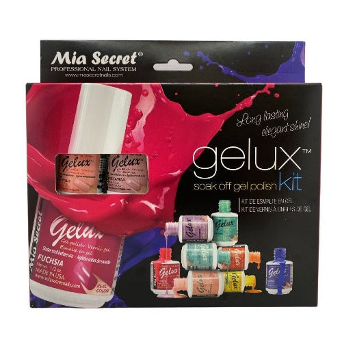 PROFESSIONAL GELUX NAIL KIT (GEL POLISH KIT) SKU KIT-04-7