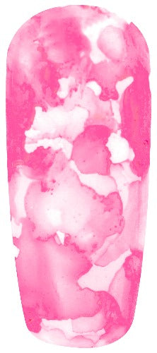 MARBLE NAIL POLISH NEON PINK SKU: MP-09