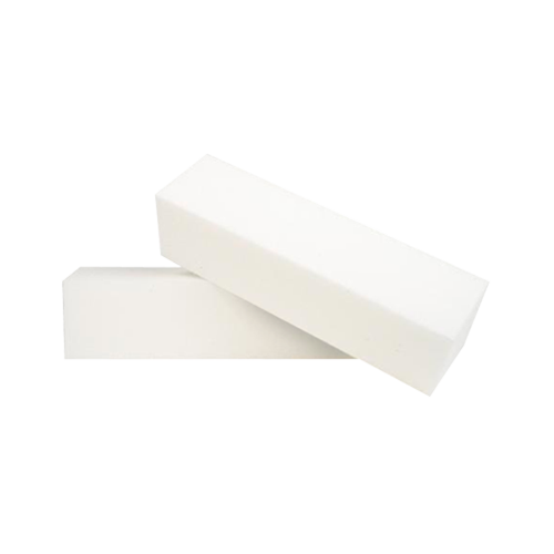 BUFFER SANDING BLOCK WHITE GLITTER SKU: SB-WH