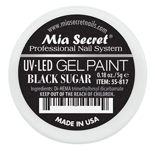 UV-LED BLACK SUGAR GEL PAINT SKU: 5S-817