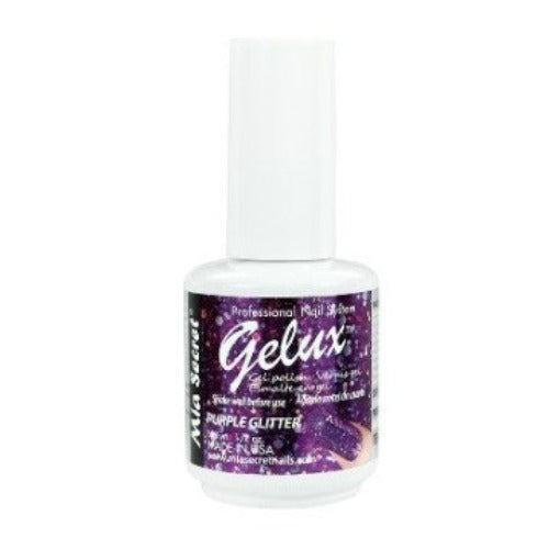 GELUX GEL POLISH PURPLE GLITTER SKU GP-145