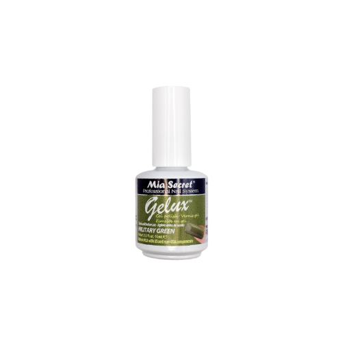 GELUX GEL POLISH MILITARY GREEN SKU GP-153