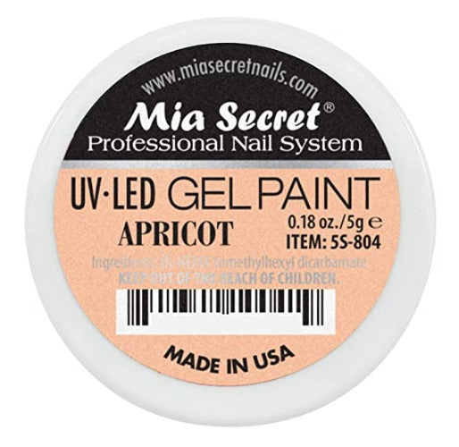 UV-LED APRICOT GEL PAINT SKU: 5S-804