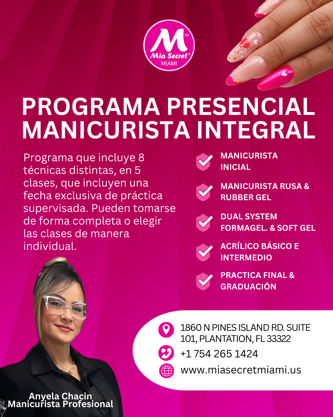 Reserva Programa presencial manicurista integral