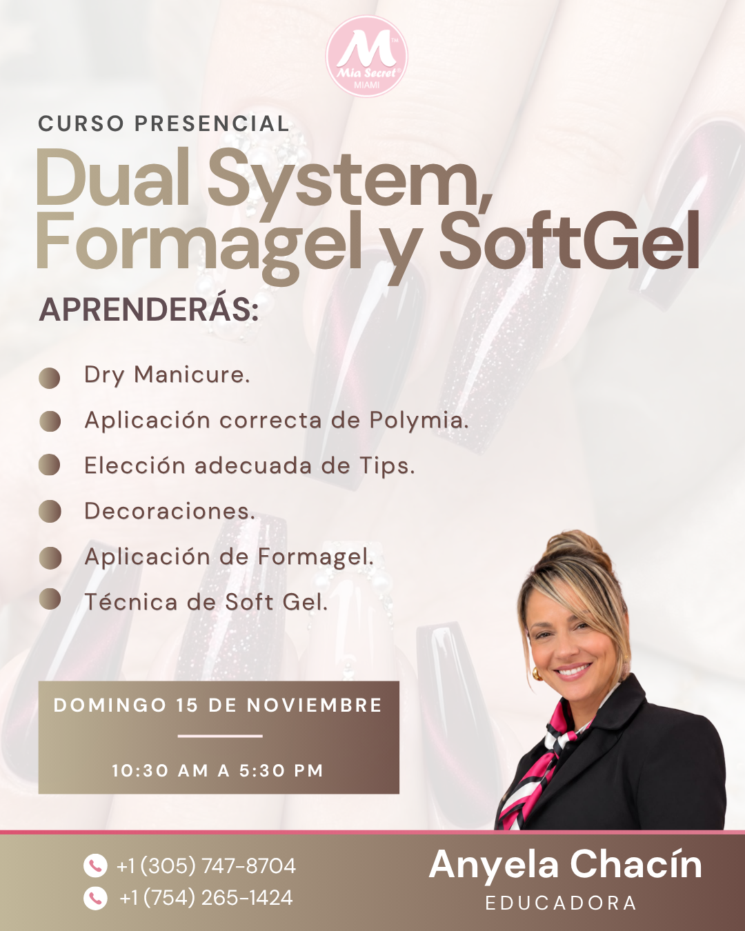 RESERVA Curso presencial: Dual System, Formagel & Softgel