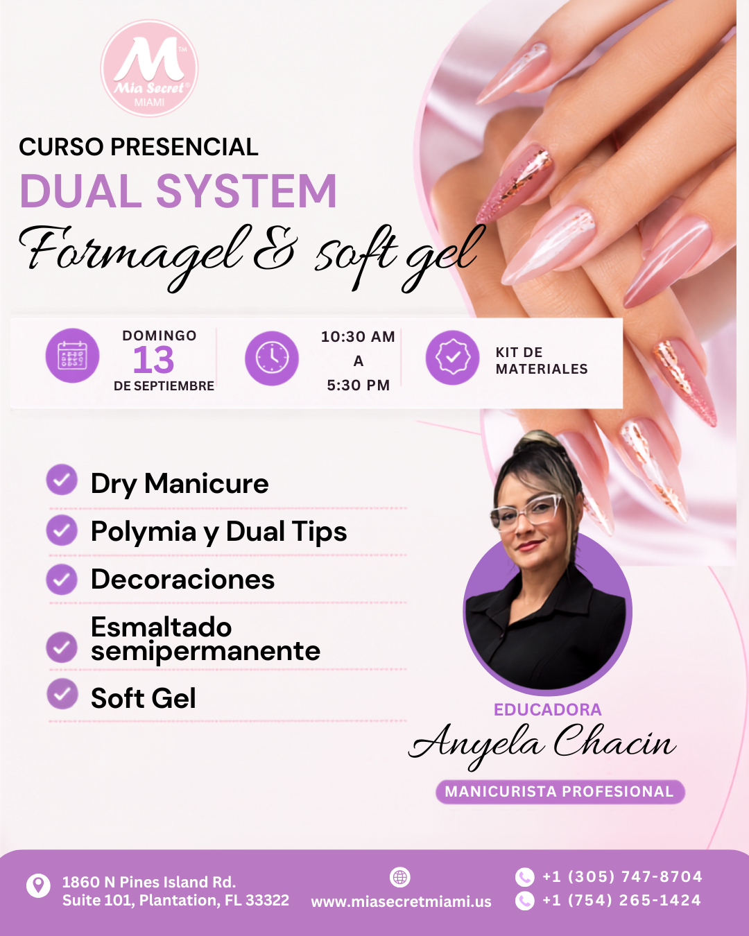 Programa  Presencial Manicurista Integral