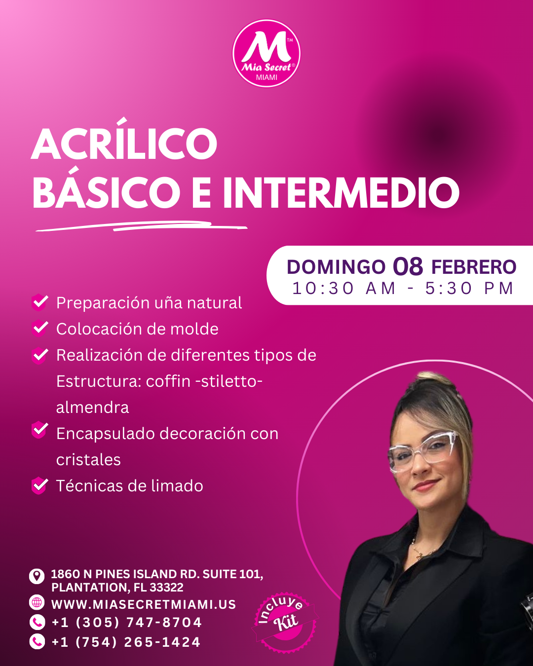 RESERVA CURSO PRESENCIAL DE ACRILICO BÁSICO E INTERMEDIO (Copia)