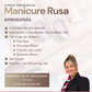RESERVA Curso presencial: Manicura Rusa