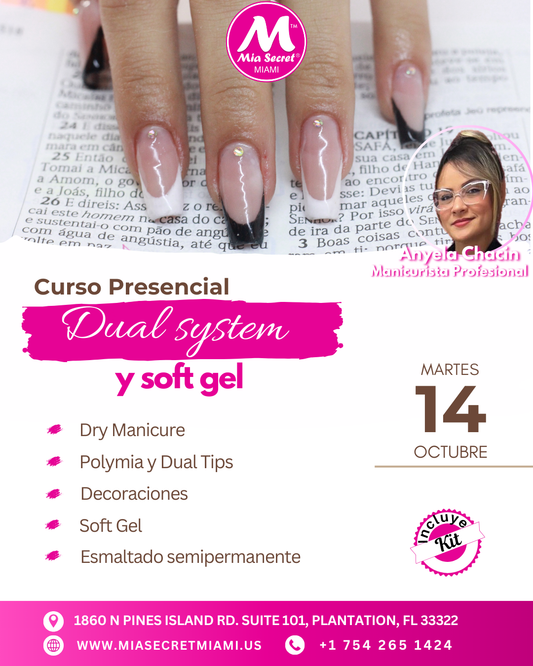 RESERVA CURSO PRESENCIAL DUAL SYSTEM Y SOFT GEL