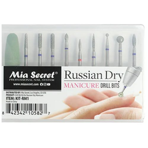 DRILL BIT KIT FOR RUSSIAN DRY MANICURE Cod.: KIT-RM1