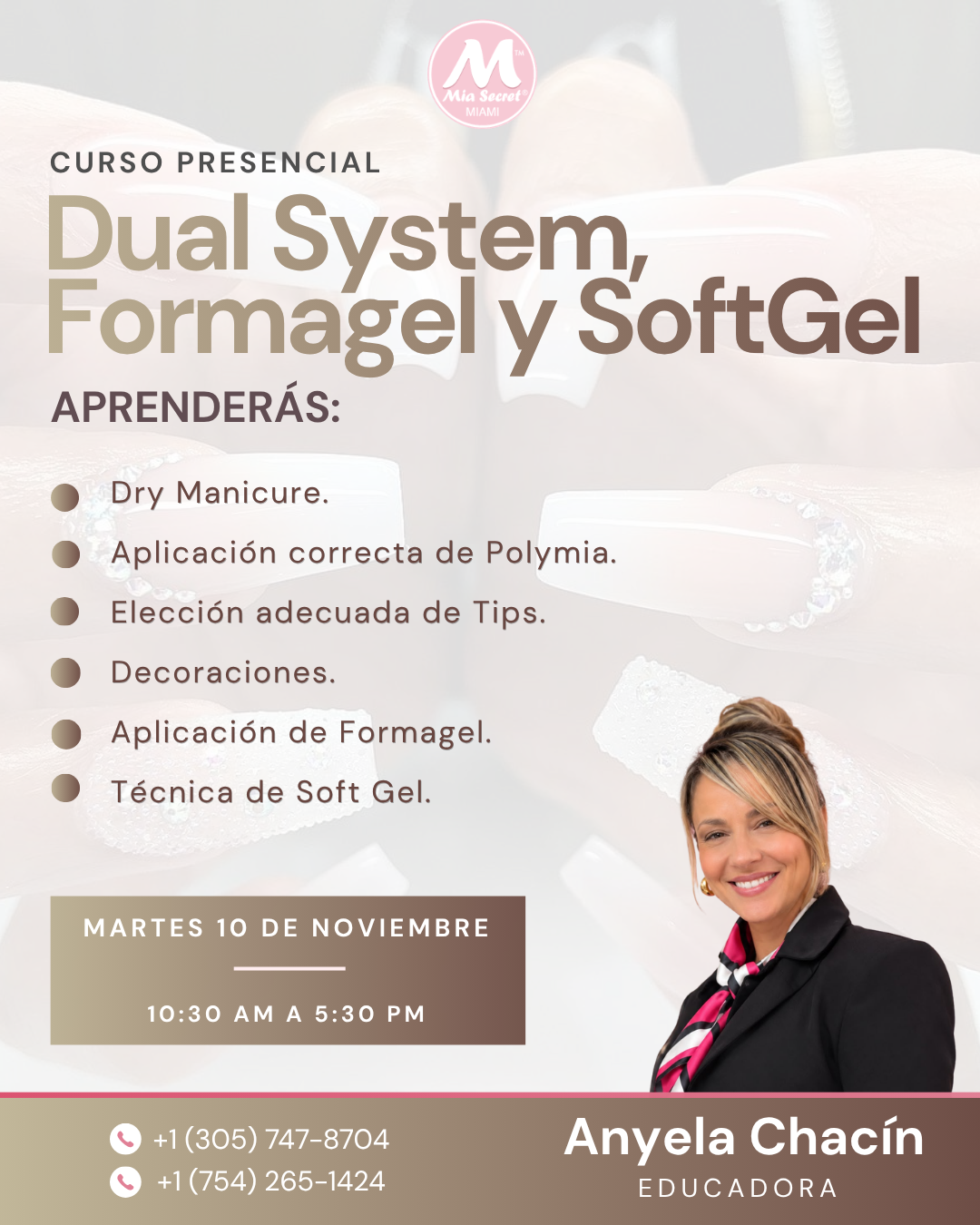 RESERVA Curso presencial: Dual System, Formagel & Softgel
