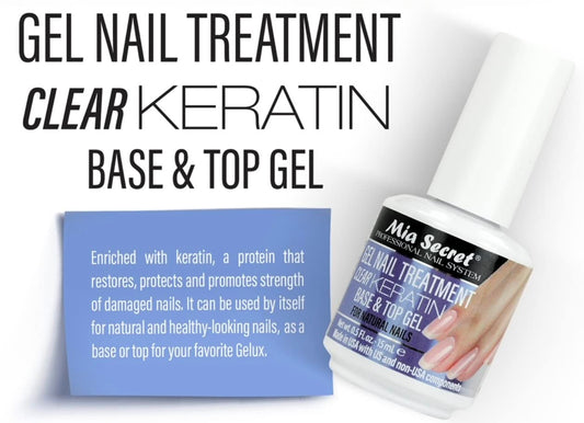 GEL NAIL TREATMENT CLEAR KERATIN