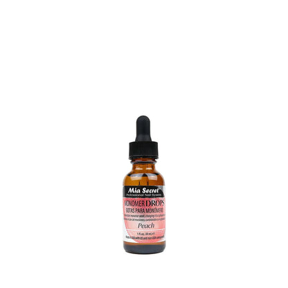 MONOMER DROPS PEACH  1OZ SKU: MD-510/MD-515
