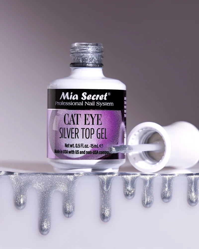 Cat Eye Silver Top Gel