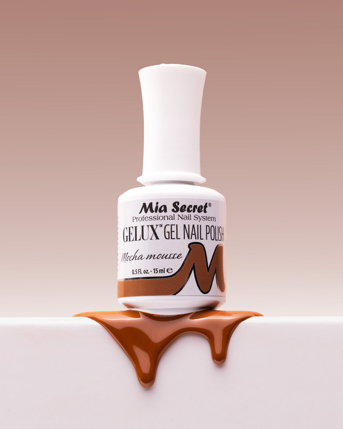 Gelux Gel Polish Mocha Mousse