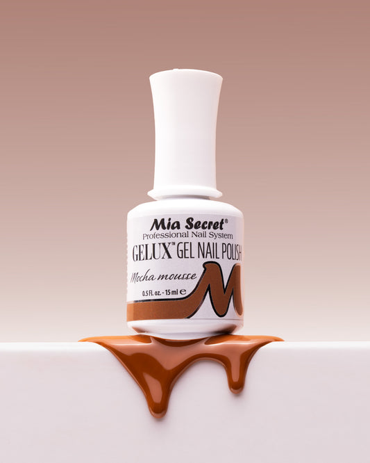 Gelux Gel Polish Mocha Mousse