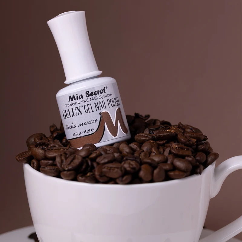 Gelux Gel Polish Mocha Mousse