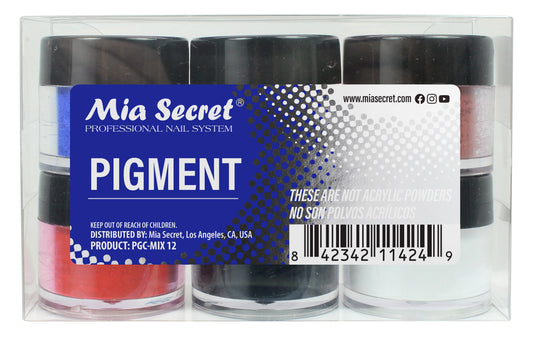 NAIL PIGMENT COLORS  PGC-MIX12