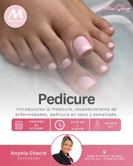 RESERVA Curso presencial: Pedicura Inicial y Dry Pedicure