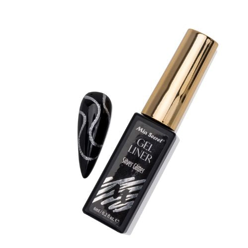 Gel Liner Silver Glitter