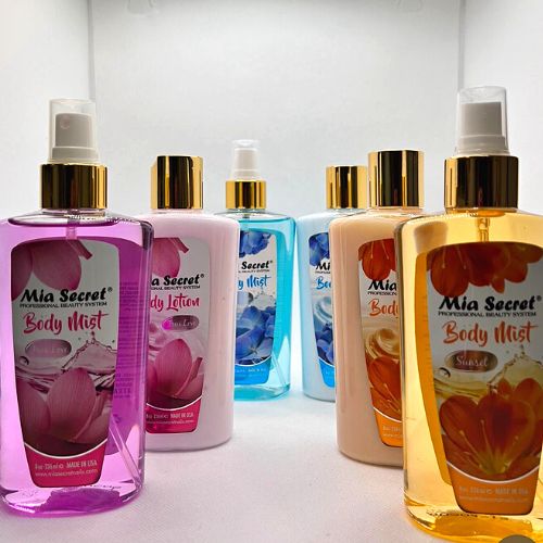 Body Mist and Body Lotion