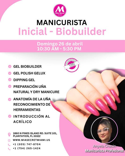 CURSO PRESENCIAL DE MANICURISTA INICIAL